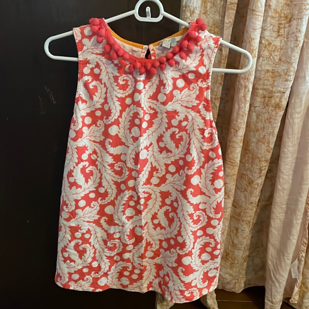 Boden Summer Tank Top with Fringe